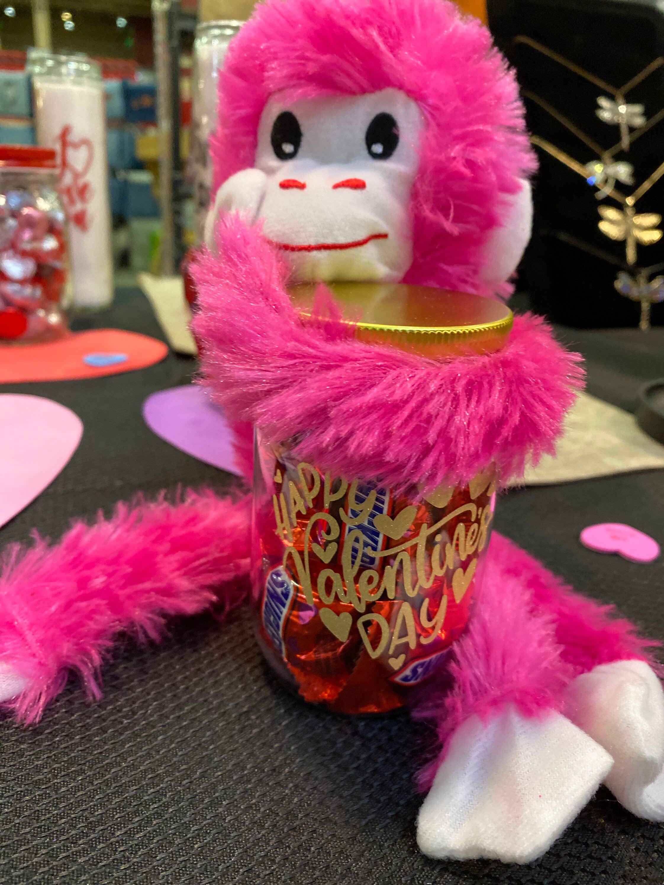 Monkey candy jars Etsy