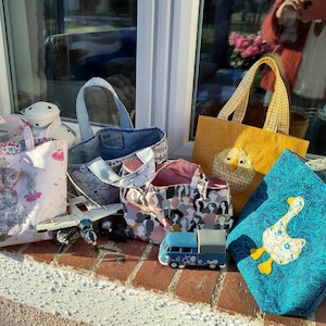 Petits sacs de Paques en tissu
