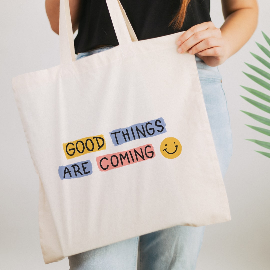 Canvas Tote Bag for Women, Tote Bag Aesthetic, Tote Bag With Quote ...