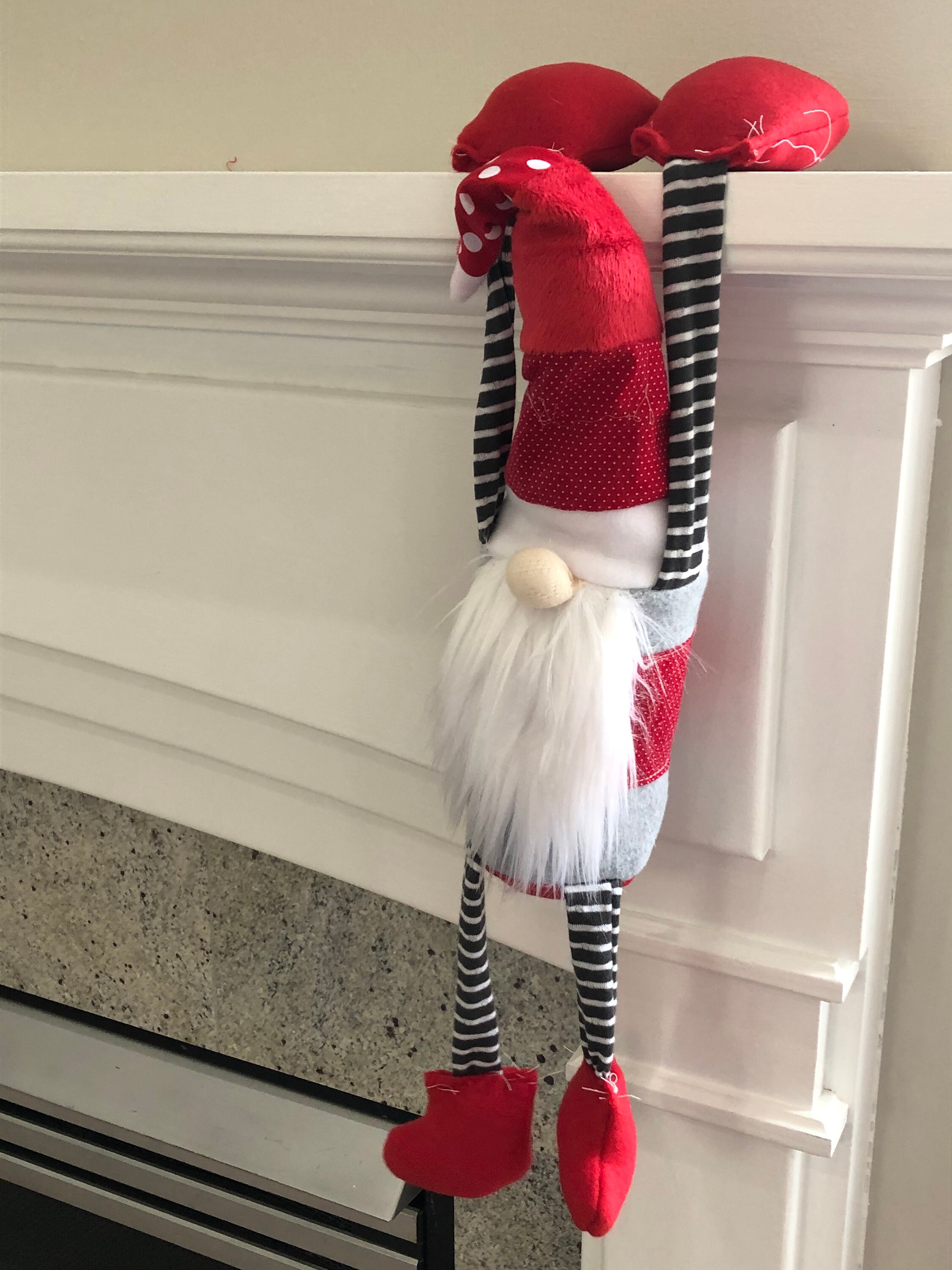 Alfred the Hanging Christmas Gnome Etsy