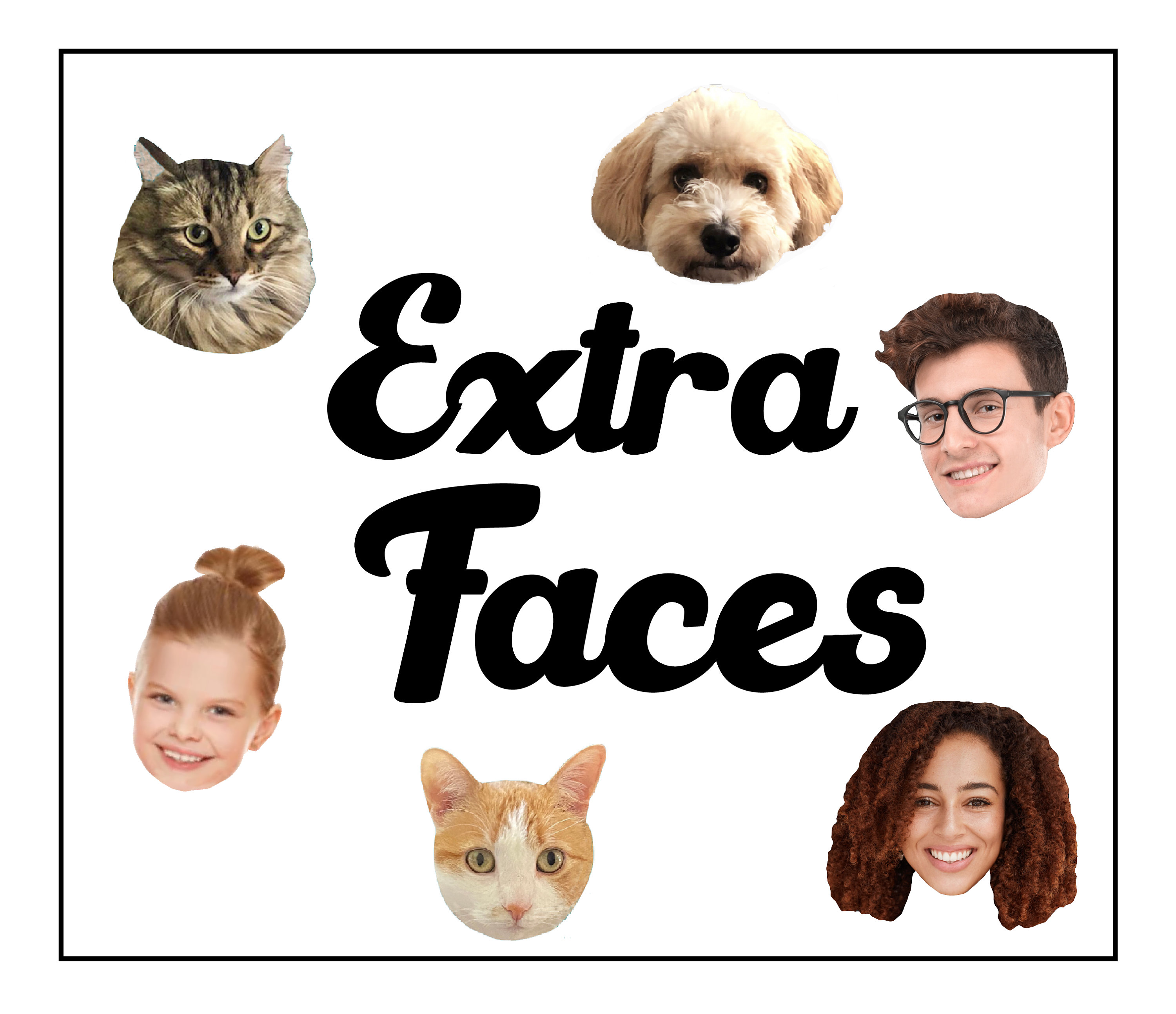 Additional faces for your order