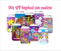 90's LF inspired can coolers, 90s aliens cup, 90s neon party