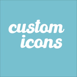 Custom icons for order