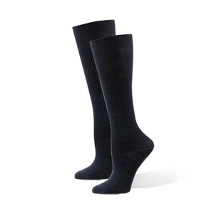 Think Medical Solid Black Unisex Compression Socks
