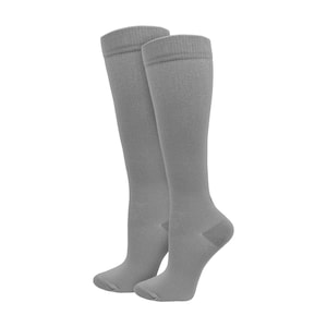 Think Medical Grey Knee High Compression Socks