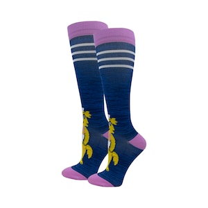 Think Medical Cute Dog Compression Socks 10-14mmHg