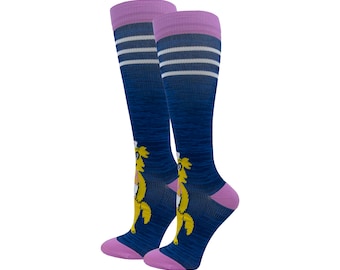 Think Medical Cute Dog Compression Socks 10-14mmHg