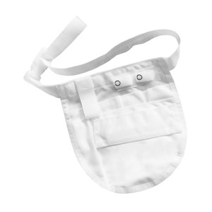 Nylon Organizer Belt with Apron - White