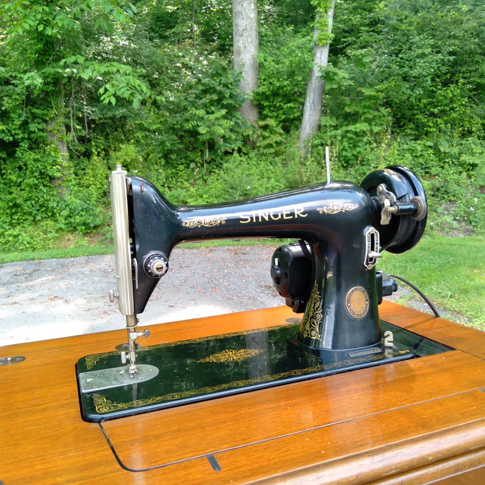 Vintage 18511951 100th Anniversary Edition Singer Sewing Etsy