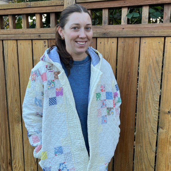 Patchwork Quilt Jacket Etsy