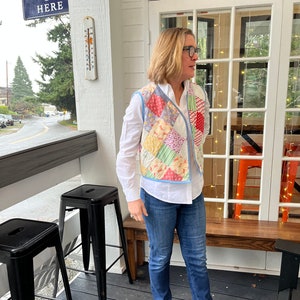 トップス sillage vintage quilt vest 71c1nYdx0kL._SY350_QL65_.jpg
