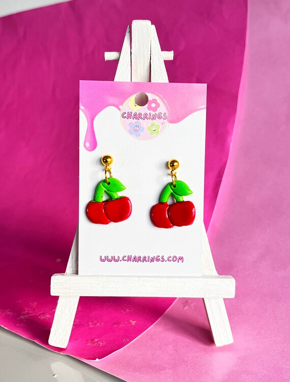 Harry styles cherry earrings deals