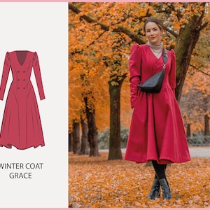 PATTERN - Winter Coat GRACE - THISISKACHI