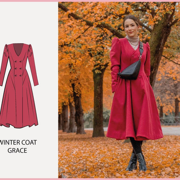 PATTERN - Winter Coat GRACE - THISISKACHI