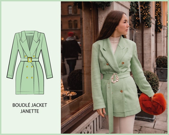 Jacket JANETTE THISISKACHI - Etsy Israel