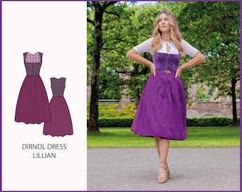 PATTERN - Dirndl Dress LILLIAN (dress only) - THISISKACHI