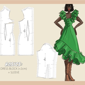 PATTERN - Dress Block (+2cm) - THISISKACHI