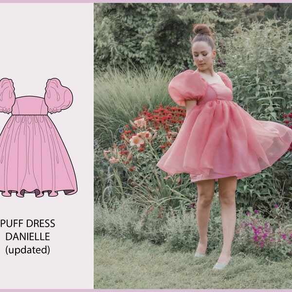 PATRÓN - Vestido Puff DANIELLE - THISISKACHI