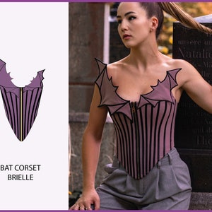 PATTERN - Bat Corset BRIELLE - THISISKACHI