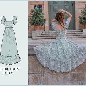PATTERN - Cut Out Dress POPPY - THISISKACHI