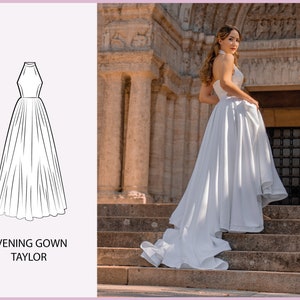 PATTERN - Wedding/Evening Gown TAYLOR - THISISKACHI