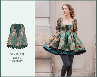 MUSTER - Ornament Kleid SERENITY - THISISKACHI