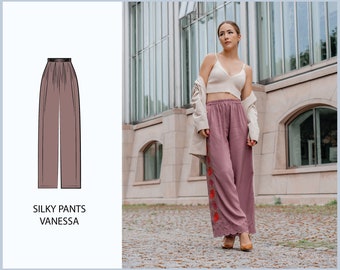 PATTERN - Silky Pants VANESSA - THISISKACHI