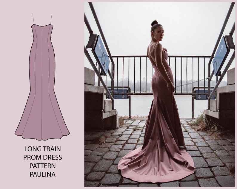 PATTERN - Prom Dress PAULINA - THISISKACHI image 1
