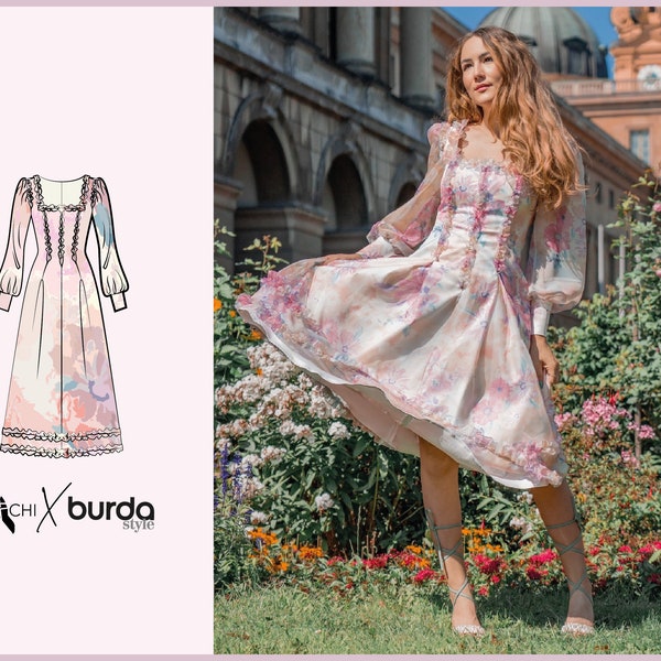 PATTERN - Summer Dress - THISISKACHI x Burda Style Germany