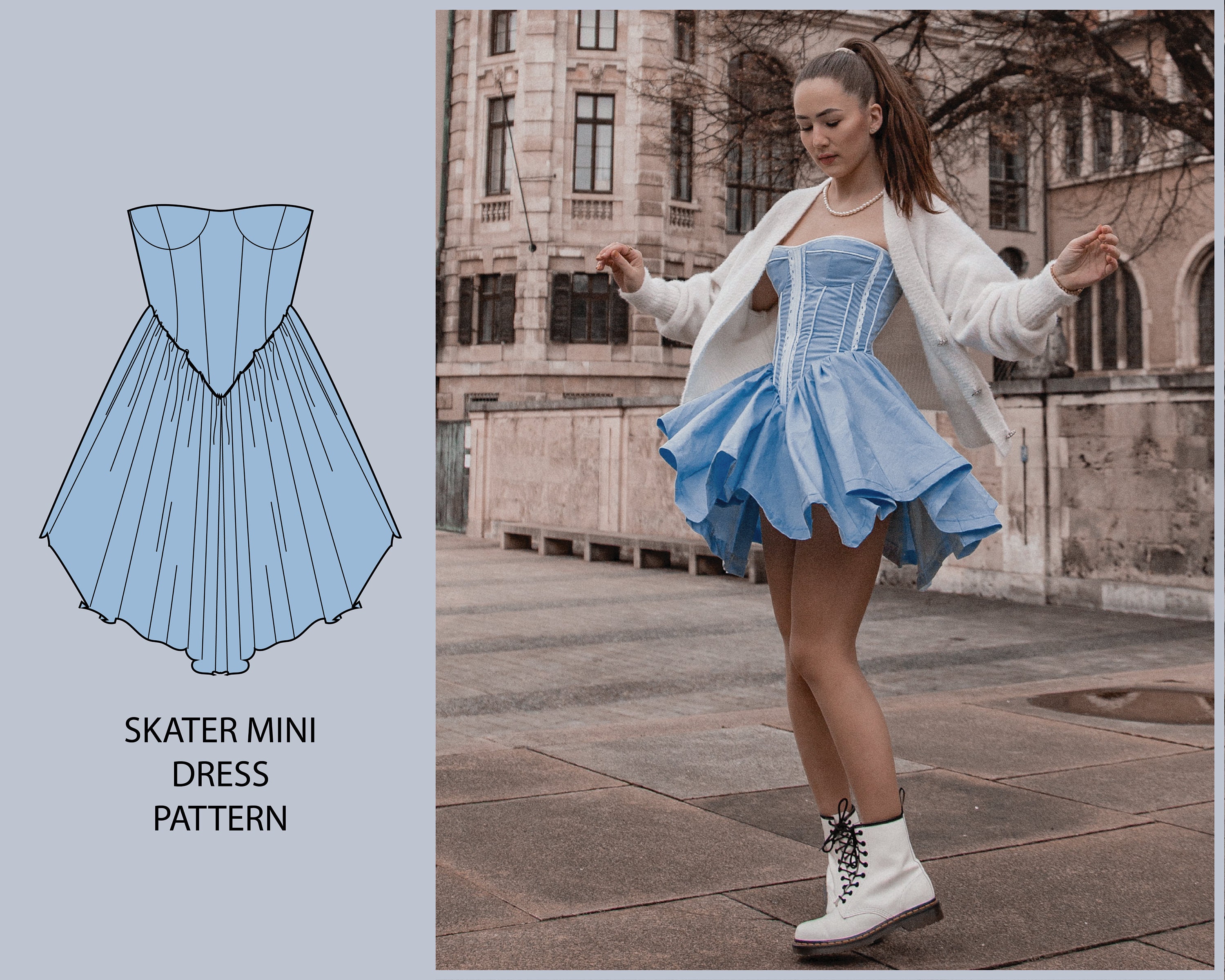 Monogram Tweed Skater Dress - Ready-to-Wear