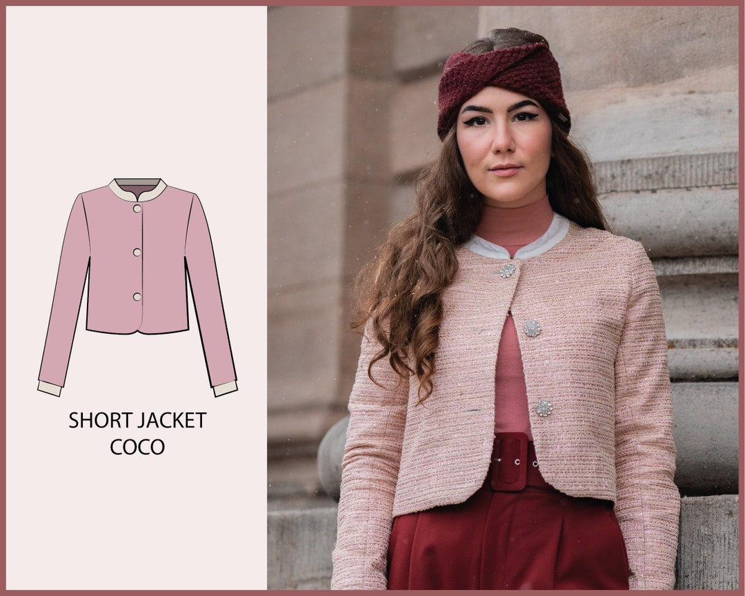 Buy PATTERN Short Jacket COCO THISISKACHI Online in India 