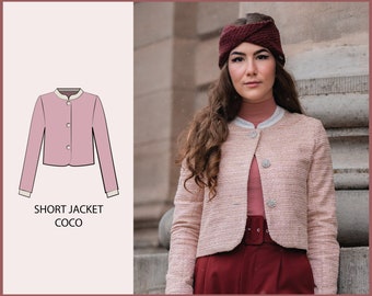 PATTERN - Short Jacket COCO - THISISKACHI