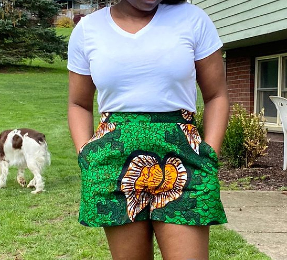 Ankara Shorts, African Shorts, Ladies Shorts, African Print Shorts, African Pants, African