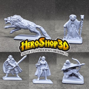 Magier des Spiegels - HeroQuest 3D Resin Repliken
