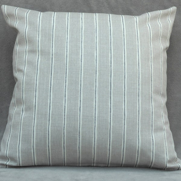 Cooper Square Cushion Cover in Olive Stripe main image 1