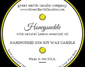 Natural Oils Mason Jar Natural Soy Wax Candle Aromatherapy Island Sunrise LARGE 16oz