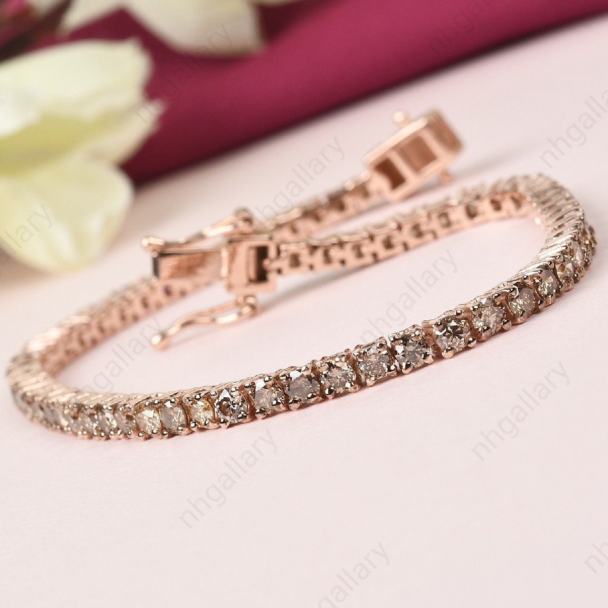 Le Vian Ombre Chocolate Ombre Diamond Tennis Bracelet (3-1/2 Ct. T.w. in  White | Lyst