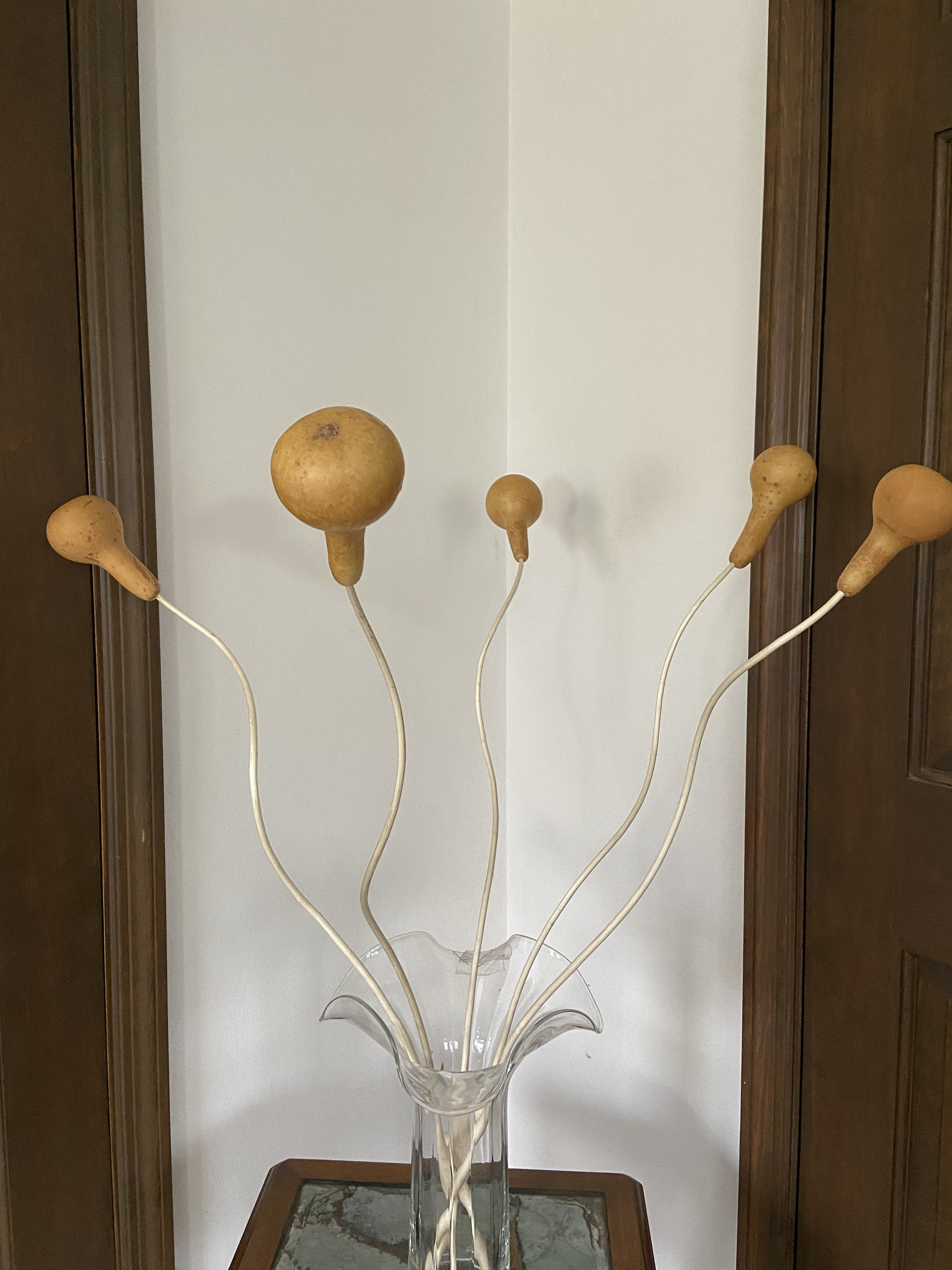 Rustic Dry Gourds Bouquet Floral arrangement Natural Bouquet Etsy