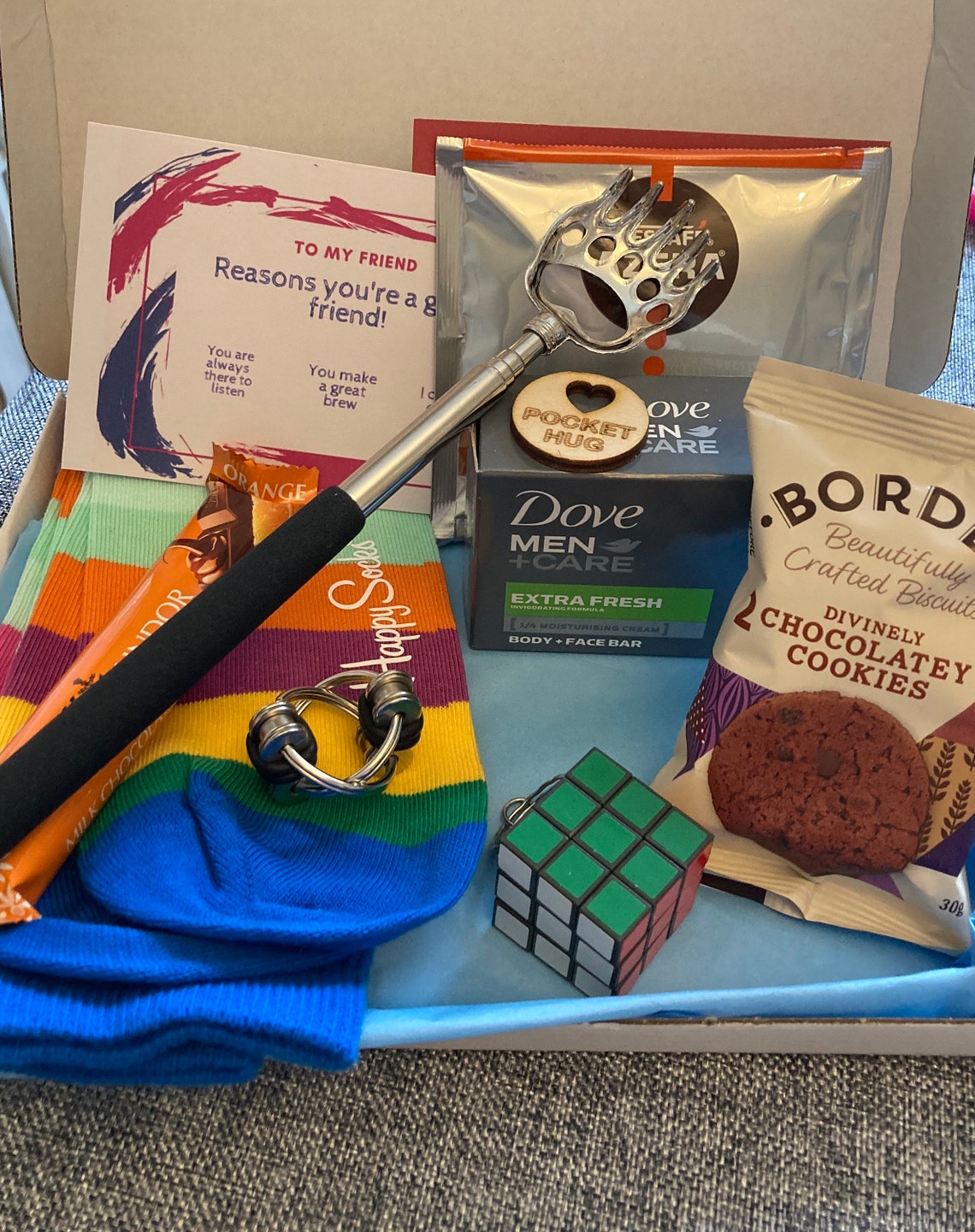 Deluxe Mens gift box. Letterbox gift. Birthday gift Etsy