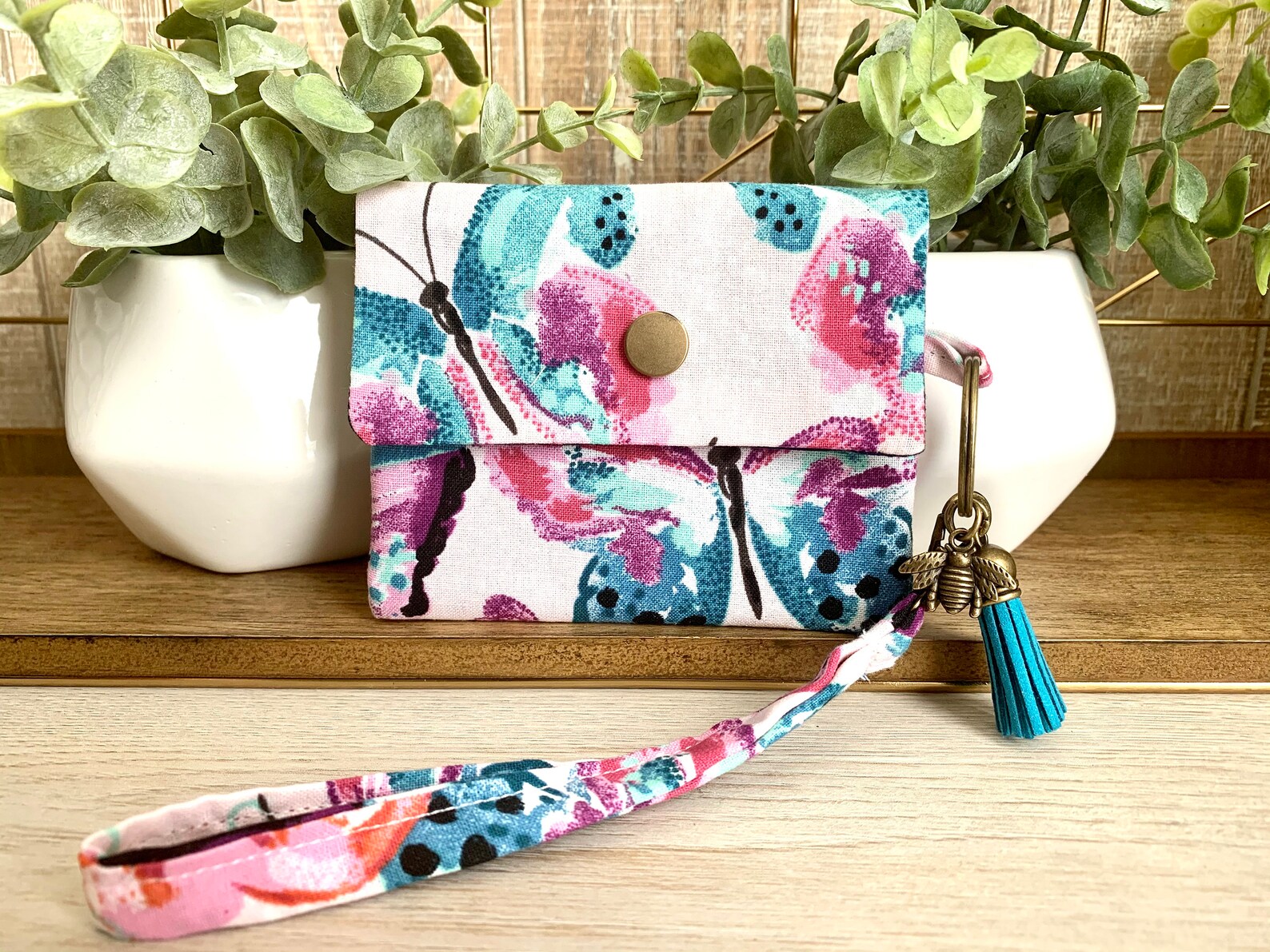 Mini Wallet Sustainable Wallet Eco Friendly Wallet Gift Etsy