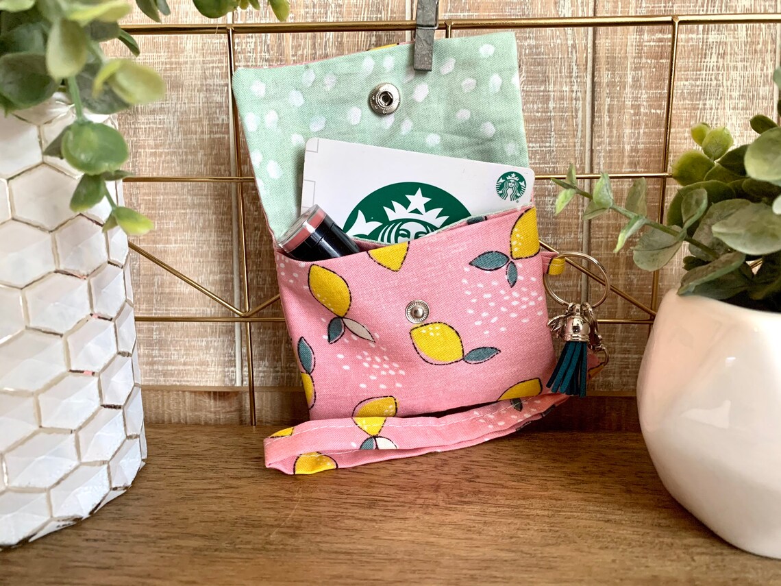 Mini Wallet Sustainable Wallet Eco Friendly Wallet Gift Etsy