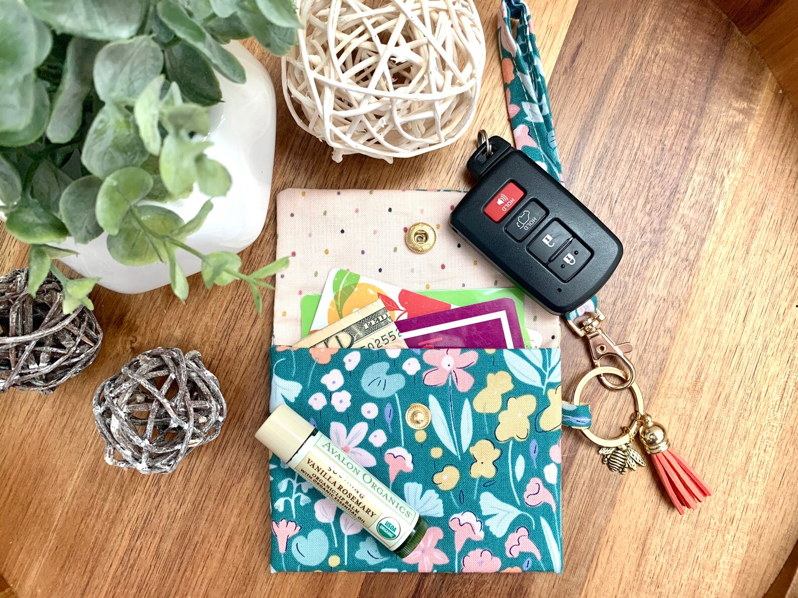 Mini Wallet Sustainable Wallet Eco Friendly Wallet Gift Etsy