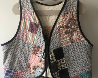 Nine Patch Quilt Vest