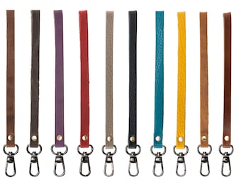Custom Leather Wristlet Strap, Keychain Wristlet, Key Wristlet, Keyfob Wristlet, Purse Wristlet, Phone Wallet Case Wristlet, Clutch Wristlet