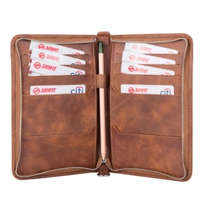 Funda de pasaporte familiar personalizada, funda de cuero para pasaporte y tarjeta de vacunación, billetera para pasaporte hecha a mano, funda para pasaporte de vacaciones, estuche de viaje de regalo