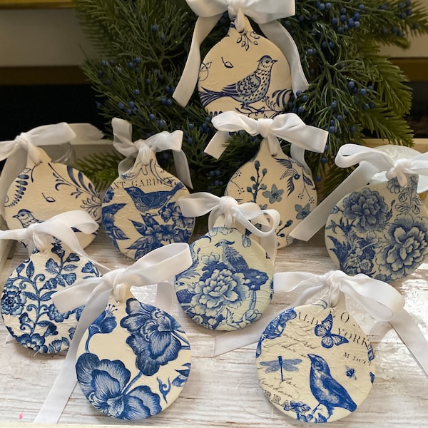 Chinoiserie Christmas Ornaments Etsy