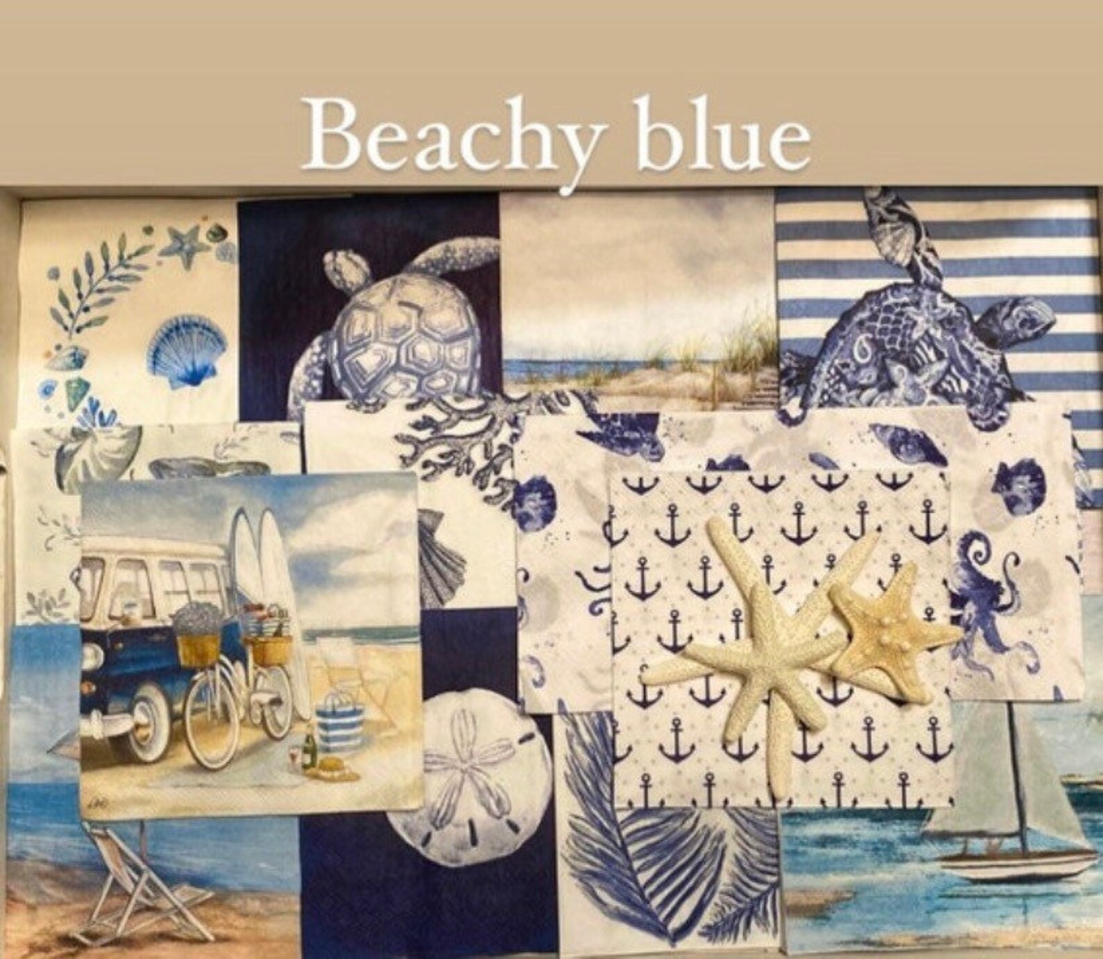 Decoupage Napkins Assorted Napkin Bundle Napkins for Etsy