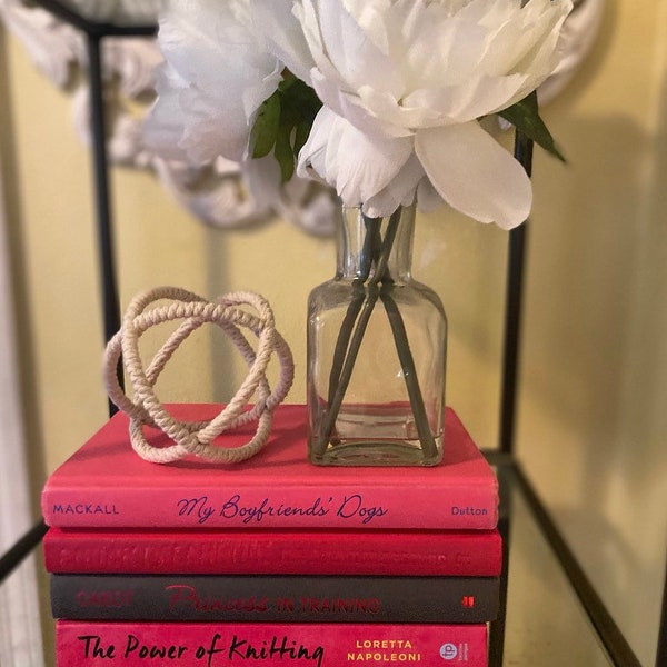 Glam Decorative Books Etsy