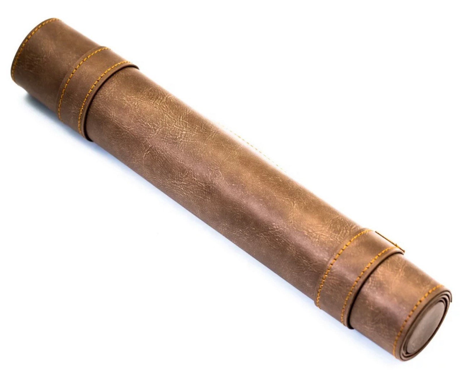 Dnd Leather Scroll Container Dnd Dice Container Leather Dice Etsy