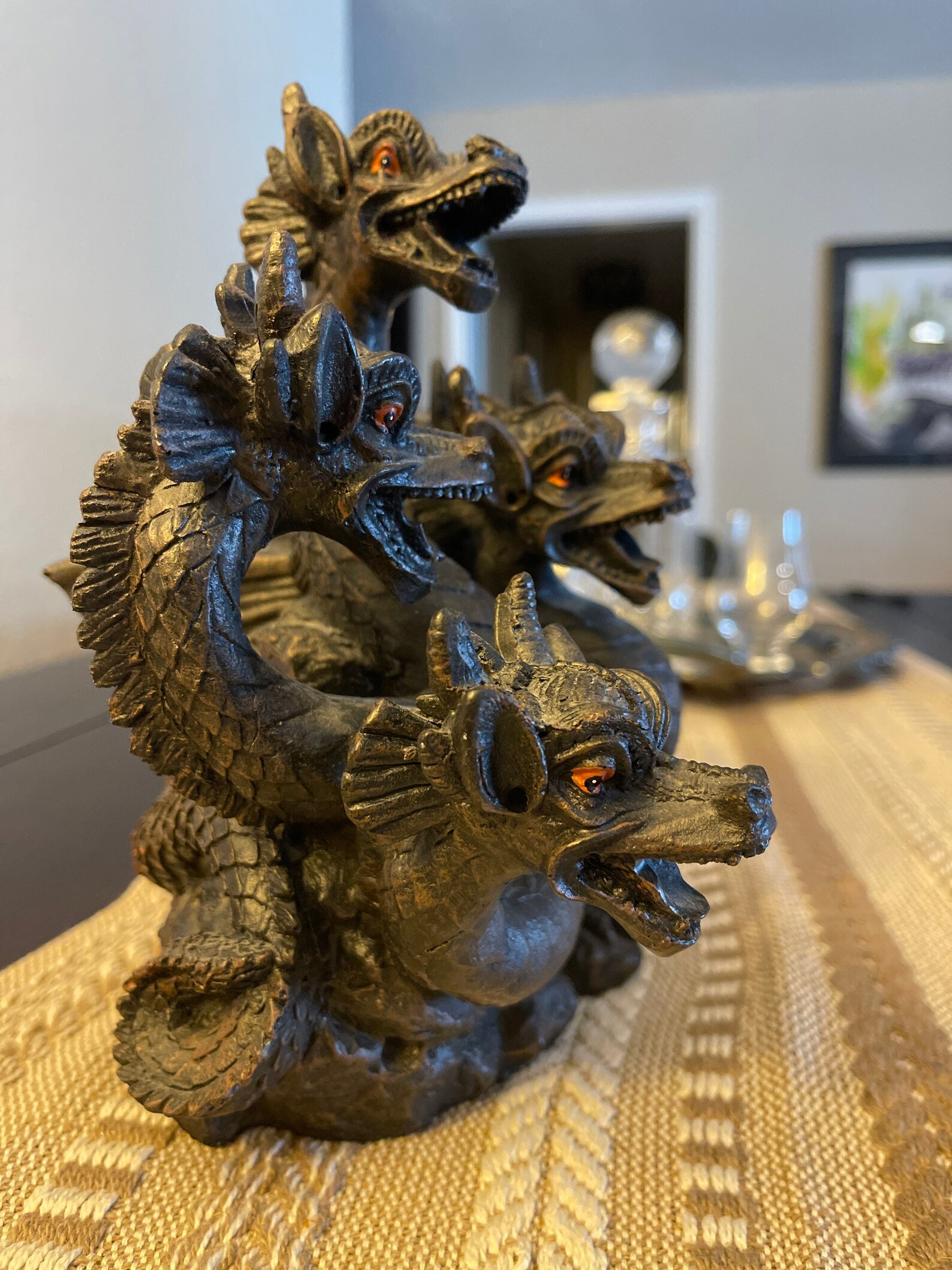 Smoke breathing dragon incense burner smoke incense gift Etsy